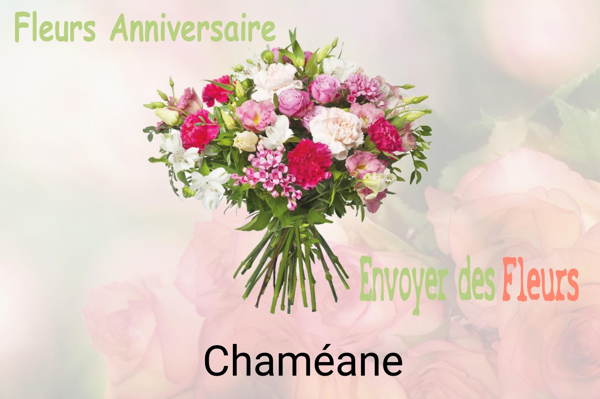 Bouquet de fleurs d’anniversaire livré à Chaméane